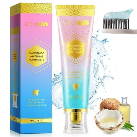 Nicotinamide Dazzle White Toothpaste 100g