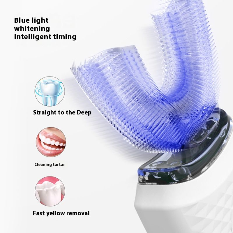 Bright Clean™ Automatic Whitening Toothbrush – Hands-Free Deep Clean & Gum Massage