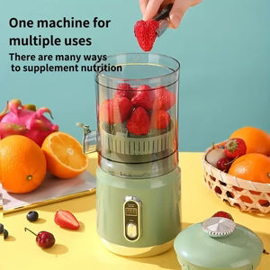 Electric Citrus Juicer Machine – Portable Automatic Fruit Juicer with One-Touch Operation | Compact Juice Maker for Orange, Lemon & Lime
