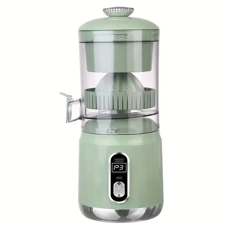 Electric Citrus Juicer Machine – Portable Automatic Fruit Juicer with One-Touch Operation | Compact Juice Maker for Orange, Lemon & Lime