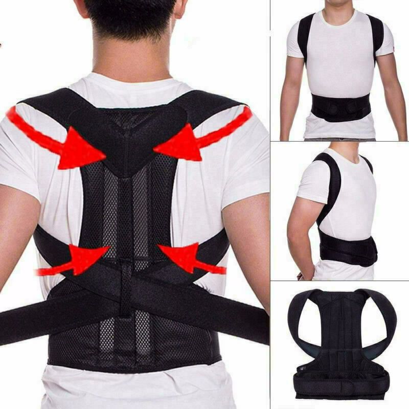 Posture Corrector Therapy Shoulder Belt – Adjustable Back & Shoulder Support for Better Alignment and Pain Relief