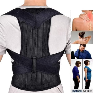Posture Corrector Therapy Shoulder Belt – Adjustable Back & Shoulder Support for Better Alignment and Pain Relief